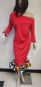 African Print Dress